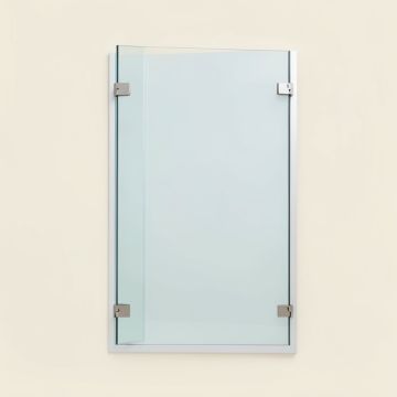 Sapphire 56 '' W X 60 '' H Bypass Semi-Frameless Tub Door With Clearmax Technology (synthetic illustration; no displayed measurements)