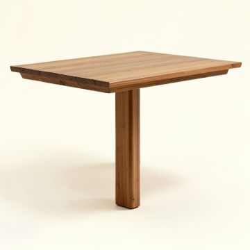 Mesut Mango Solid Wood Dining Table (synthetic illustration; no displayed measurements)