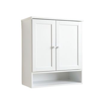 Holly Crossing Wall-Mounted Laundry Cabinet - White