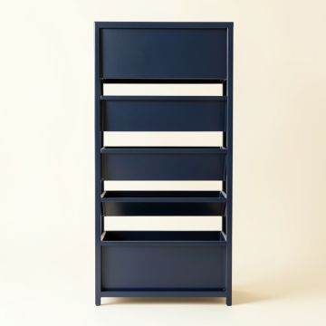 Reed Arc Empty Vertical Garden Frame - Navy (synthetic illustration; no displayed measurements)
