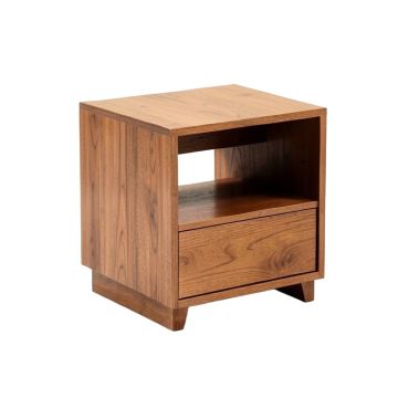 Kinsella Solid Wood End Table With Storage