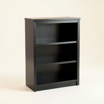 River Dell Freestanding Bookcase - Black (synthetic illustration; no displayed measurements)