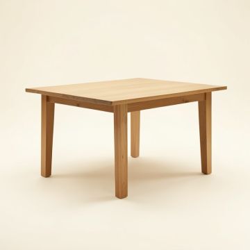Dahlquist Solid Wood Dining Table (synthetic illustration; no displayed measurements)