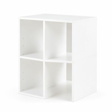 River Crossing Desktop Shelving Unit - White