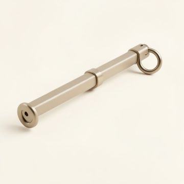 Lipson Round Urn Adjustable Single Curtain Rod (synthetic illustration; no displayed measurements)