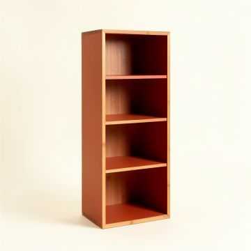 River Dale Narrow Cubby Tower - Terracotta (synthetic illustration; no displayed measurements)