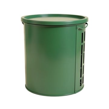 Vale Branch Closed Garden Compost Bin - Green