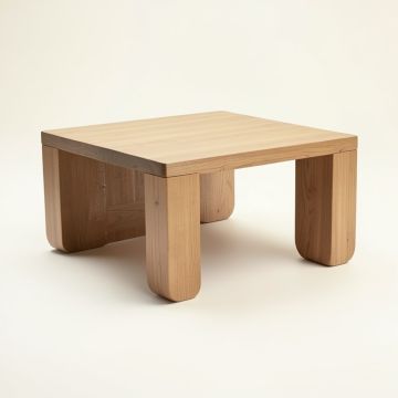 Hoffman Sled Coffee Table (synthetic illustration; no displayed measurements)