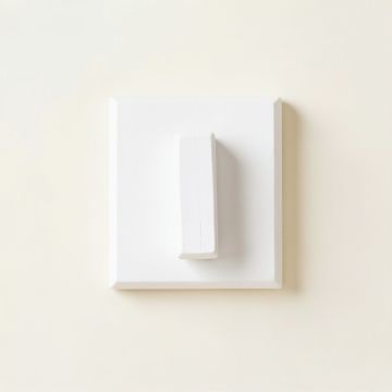 Shore Brook Wall-Mounted Robe Hook - White (synthetic illustration; no displayed measurements)