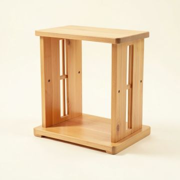 Freeport Table Top Wood Play Stand (synthetic illustration; no displayed measurements)