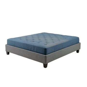 Rhode Tufted Upholstered Low Profile Standard Bed