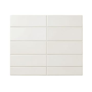 Baisley 2 '' X 10 '' Straight Edge Ceramic Brick Look Subway Tile