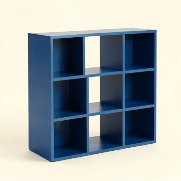 Dawn Fold Desktop Shelving Unit - Blue (synthetic illustration; no displayed measurements)