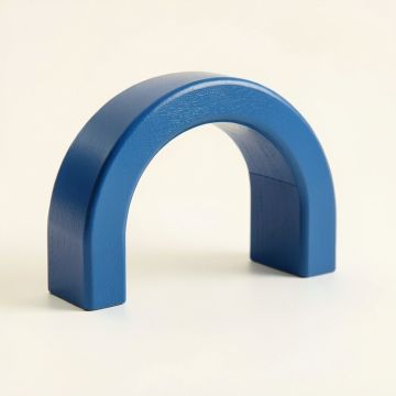 Lake Bridge Cabinet Handle Without Packaging - Blue (synthetic illustration; no displayed measurements)