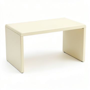 Cliff Brook Desktop Monitor Riser - Cream (synthetic illustration; no displayed measurements)