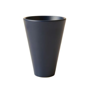 River Arc Empty Railing Planter With Integral Brackets - Navy