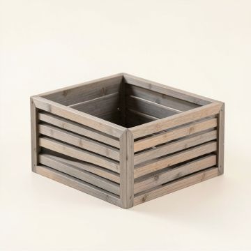 Pine Falls Empty Furniture-Style Litter Enclosure - Gray (synthetic illustration; no displayed measurements)