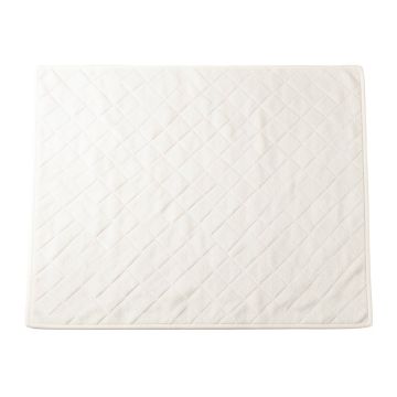Sage Bridge Bath Mat - White