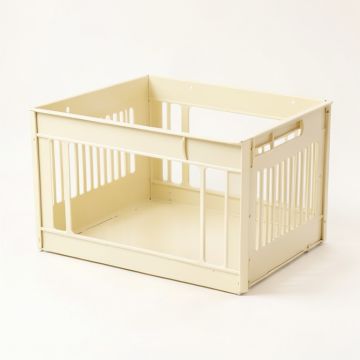 Wren Brook Empty Furniture-Style Pet Crate - Cream (synthetic illustration; no displayed measurements)