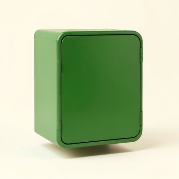 Holly Canyon Wall-Mounted Laundry Cabinet - Green (synthetic illustration; no displayed measurements)
