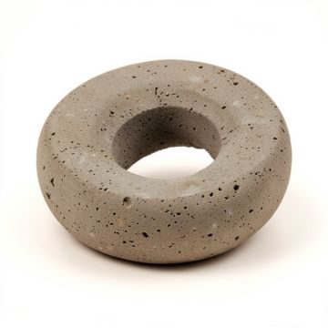 Concrete Ring Of Frog Bubbler Fountain (synthetic illustration; no displayed measurements)