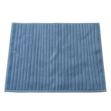 Pine Crest Bath Mat - Blue