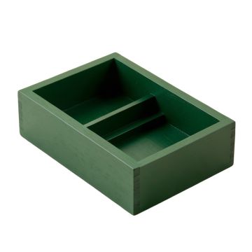 Oak Arc Empty Pantry Drawer Organizer Insert - Green