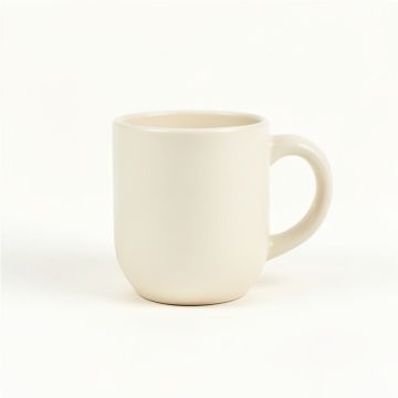 Linden Brook Ceramic Mug - Cream (synthetic illustration; no displayed measurements)