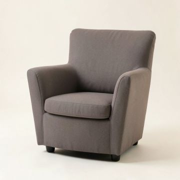 Pringle 31 '' Wide Polyester Wingback Chair (synthetic illustration; no displayed measurements)