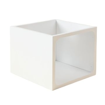 Holly Canyon Empty Furniture-Style Litter Enclosure - White