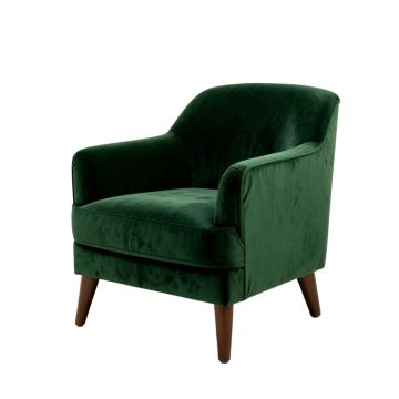 Stiefel Velvet Parsons Chair