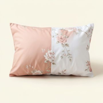 Rose Floral Pillowcase Microfiber Pillowcase (synthetic illustration; no displayed measurements)