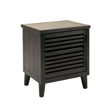 Elm Crest Nightstand - Black