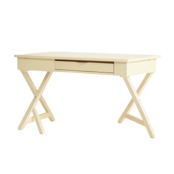 Heath Edge Writing Desk - Cream