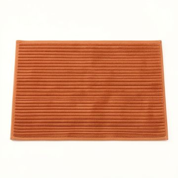Cliff Crest Bath Mat - Terracotta (synthetic illustration; no displayed measurements)