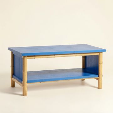 Aspen Branch Coffee Table - Blue (synthetic illustration; no displayed measurements)