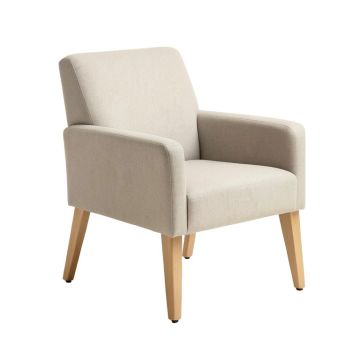 Esman Arm Chair In Clear