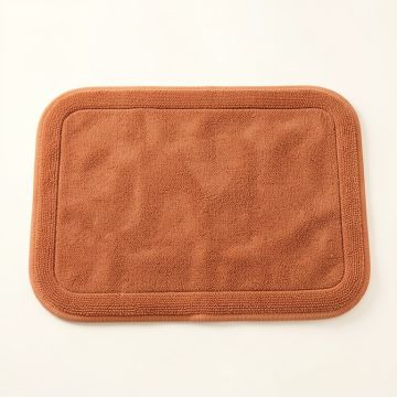 Sage Edge Bath Mat - Terracotta (synthetic illustration; no displayed measurements)