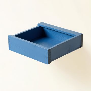 Oak Crossing Under-Desk Drawer Unit - Blue (synthetic illustration; no displayed measurements)