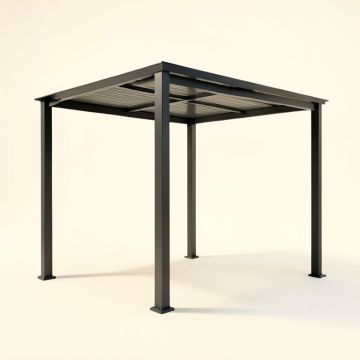 Ithaca Attached 10 Ft. W X 10 Ft. D Vinyl Pergola (synthetic illustration; no displayed measurements)
