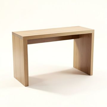 Plumeria 15.4 '' Console Table (synthetic illustration; no displayed measurements)