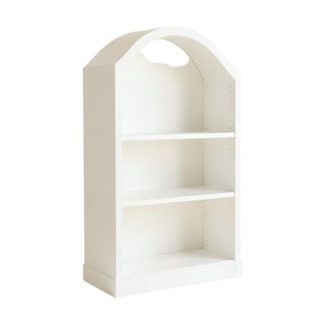 Rowan Crest Freestanding Bookcase - White
