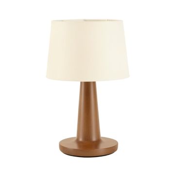16 '' Light Brown Bedside Table Lamp