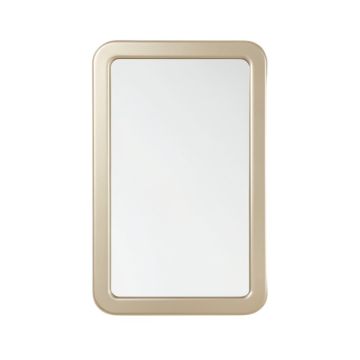 Holly Arc Framed Wall Mirror - Beige