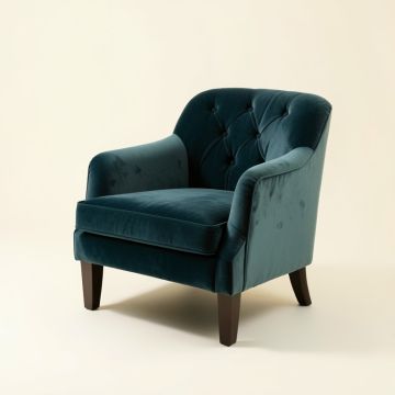 Lakin Tufted Velvet Side Chair (synthetic illustration; no displayed measurements)
