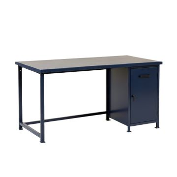 Dawn Bend Empty Workshop Workbench - Navy