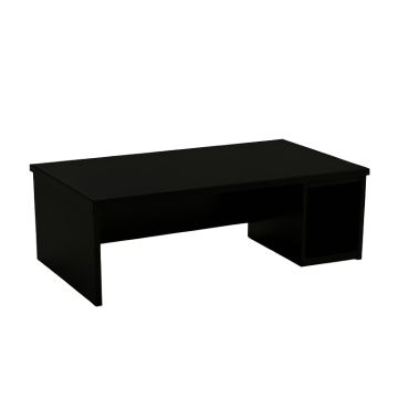Cove Bend Desktop Monitor Riser - Black (synthetic illustration; no displayed measurements)