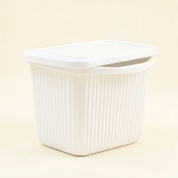 Ridge Crest Laundry Hamper - White (synthetic illustration; no displayed measurements)