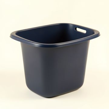 Stone Branch Laundry Hamper - Navy (synthetic illustration; no displayed measurements)