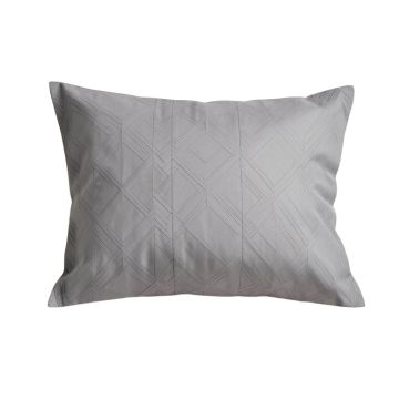 Orkanen 200 Thread Count Geometric 100 % Cotton Percale Pillowcase